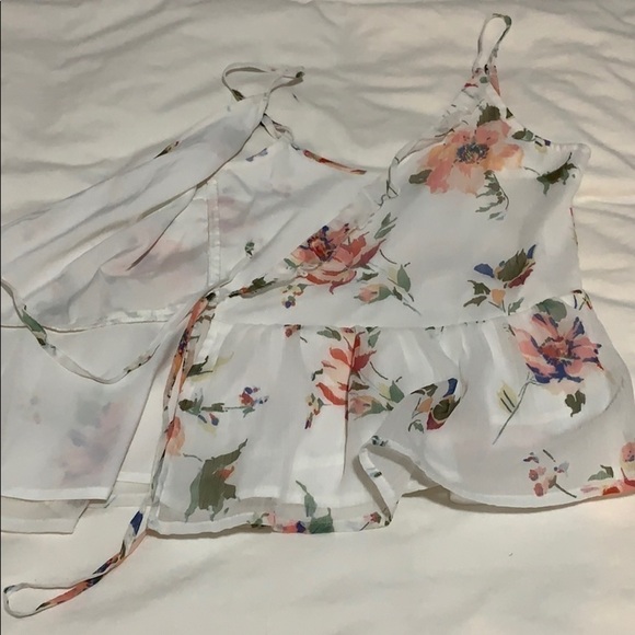 Flowered Tank Top - Picture 3 of 3